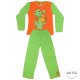Chlapčenské pyžamo JEŽKO-KAKTUS veľ.152 oranžovo-zelená