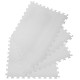 Eva 7462 Pěnový koberec 61,8 x 61,8 cm 4 ks, bílá