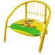 FunPlay Child-010-Yellow Detská stolička s pískajúcim podsedákom