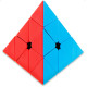 FunPlay 5683 Rubikova pyramida, 10x10x10cm