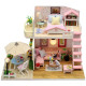 Domček pre bábiky, domček pre barbie, domček pre bábiky drevený, domcek pre babiky s prislusenstvom