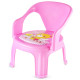 Jenifer Child-123099 Dětská židle s pískajícím podsedákem, plastová, 38x18,4x29,4cm, růžová