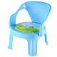 Jenifer Child-123990 Dětská židle s pískajícím podsedákem, plastová, 38x18,4x29,4cm, modrá