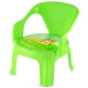 Jenifer Child-909312 Dětská židle s pískajícím podsedákem, plastová, 38x18,4x29,4cm, zelená