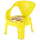 Jenifer Child-909321 Dětská židle s pískající podsedákem, plastová, 38x18,4x29,4 cm, žltá