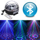 Jenifer LED disko koule, 6x3W, RGBW, USB, MP3, BLUETOOTH s dálkovým ovládáním