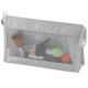 Jenifer Travel-7101 Cestovní kosmetická taška, organizér 26x16,3 cm, 1 ks, šedá