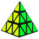 Yong Cube KX7599 Rubikova pyramida, logický hlavolam pro děti, neonové barvy