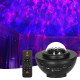 Nočný projektor HVIEZDY čierny 4784-1
