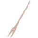 ODELO OD7071 Vidlička kuchařská dřevěná, dvouzubá, 27,2x2,1 cm 