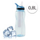 Perfect Home 28180-Blue Chladící láhev na vodu s držákem 0,8 L, modrá