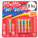 Robust Plus Ultra No.5579 Alkalické batérie AAA, LR03 1.5V, v blisteri, 4 ks