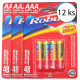 Alkalické baterie Robust - AAA, alkalicke baterie, baterky alkalicke