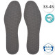 SISI NO.11893-1-Grey  Antibakteriální vložky do bot, veľ.33-45, šedá