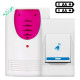 TAI-Eran Doorbell 32798-pink Domovní bezdrátový zvonek 