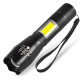 Mini LED Baterka 3W CREE so zoomom, Baterka s LED svetlom a so zoomom, led baterka, lampas, svietidlo