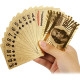 Tuin 60782 Poker karty plastové - zlaté 