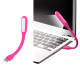VAKOSS USB lampa pre notebook, 6 LED, LC-7006P ružová