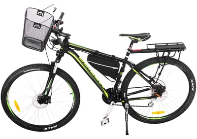L-BRNO 5061 Cyklistická taška na rám kola 30x21x5cm, černá